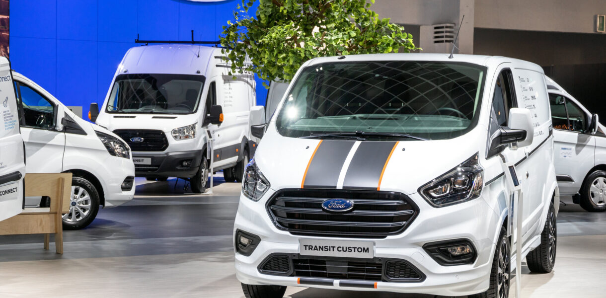 Ford Transit Custom präsentiert auf Brüsseler Autosalon